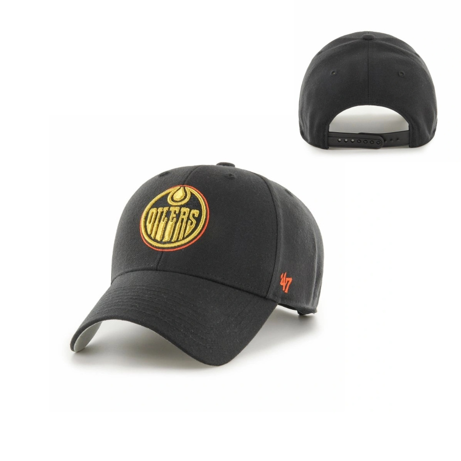 47 BRAND METALLIC SNAP NHL EDMONTON OILERS BK ŠILTOVKA